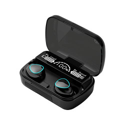 TWS True Wireless in-Ear Headphones - Bluetooth, Fast Pair, Comfortable, Music, Wireless Calls, Native Voice Assistant (Black)