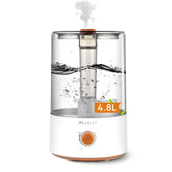 Cool Mist Humidifier,Quiet Ultrasonic Humidifiers for Bedroom & Large room - Top Fill Cool Mist Humidifiers, Auto-Shut Off, Humidifiers for Babies Nursery & Whole House (4.2L Water Tank)