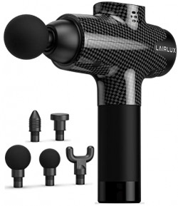 LAIRLUX Massage Gun - Deep Tissue Massager Gun for Muscle Fatigue Relief - Percussion Massage Gun - Model EM-03