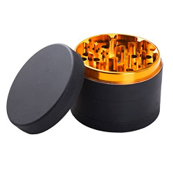 Grinder for Spice Large 2.5inch in kitchen (BLACK)