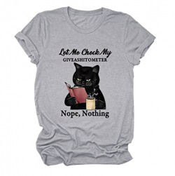 Let Me Check Graphic Tee Mom T Shirt for Women Short Sleeve Momlife Funny Tops