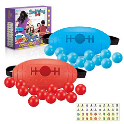 Skirfy Shaking Swing Balls Game Set for Kids,Fun for The Family Game Toy with 40 Balls, Outdoors Games and Indoors Games for Boys and Girls, Party Favors Beach Ball for Kids Age 5 6 7 8 9+ and Adults