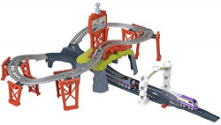 Thomas & Friends Race for The Sodor Cup  Thomas and Kana Push-Along Train and Track Race Set for Kids Ages 3 Years and Older