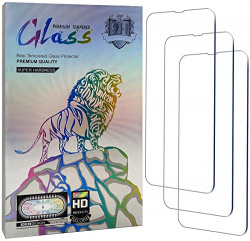 Screen Protector for iPhone 13/iPhone 13 Pro [6.1Inch], MaitreFix 3 Pack Screen Tempered Glass Film, 9H Hardness, HD, Rounded Edge, Bubble Free, Case Friendly, Scratch Resistant (iPhone 13 Pro-6.1)