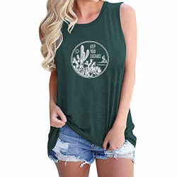 Love Graphic Shirt Women Sunflower Printed T-Shirt Inspirational Letter Printed Casual Crewneck Short Sleeve Top (Green 2, M)