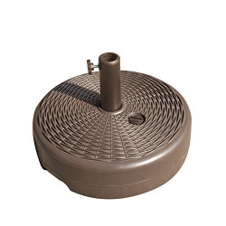 Island Umbrella NU5393 Fillable Patio Umbrella Base, Brass