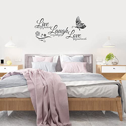 Wall Decor Butterfly Wall Decor Wall Stickers Decals for Bedroom Wall Stickers for Living Room Wall Decor for Bedroom Wall Art Stickers Wall Decals Wall Stickers Inspirational Wall Stickers