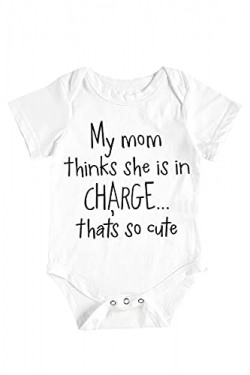 rrhss Newborn Infant Bodysuit Toddler Girl Boy Short Sleeve Letter Print Onesies Rompers