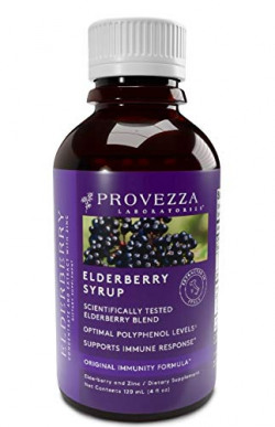 Elderberry Syrup, Premium European Black Sambucus Formula with Zinc and Antioxidants, Plant-Based Immune Support for Kids (4+) & Adults, Non-GMO, 4.0 Ounces
