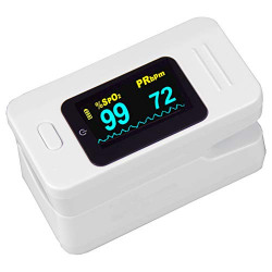 Roscoe Finger Pulse Oximeter Oxygen Monitor - Oxygen Saturation Monitor Fingertip - for Sport and Aviation Use