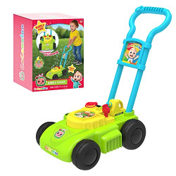CoComelon Bubble Mower Outdoor Play Toy, Bubble Refill, Officially Licensed Kids Toys for Ages 18 Month, Amazon Exclusive