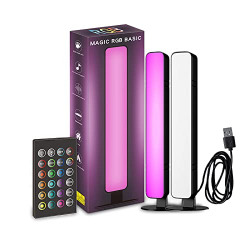 Sound Control RGB Led Strip Light with Remote Control Music Sound Control Pickup Backlight Colorful Night Light for Bar Car Atmosphere Computer Audio Decor 1pcs