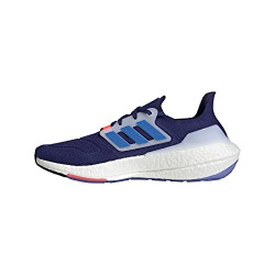 adidas Men's Ultraboost 22 Running Shoe, Legacy Indigo/Blue Rush/Turbo, 7