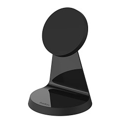 Belkin Magnetic Wireless Charger, (Power Supply Included) Magnetic Wireless Charging Stand, Compatible with MagSafe for iPhone 12, 13, Pro, Pro Max, and Mini - Black