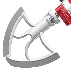 Flex Edge Beater For Kitchenaid Kitchen Aid Mixer Accessory, Kitchen Aid Attachments For Mixer, Fits Tilt-Head Stand Mixer Bowls For 4.5-5 Quart Bowls,Beater With Flexible Silicone Edges