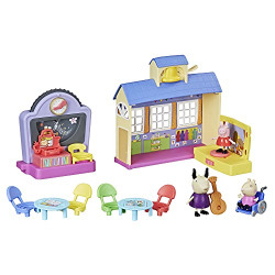 Peppa Pig Peppas Adventures Peppa's School Playgroup Preschool Toy, with Speech and Sounds, for Ages 3 and Up