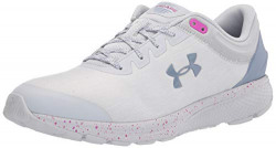 Under Armour Women's Charged Escape 3 Evo Running Shoe, Halo Gray (106)/Washed Blue, 12