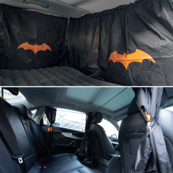 Car Divider Curtains-4-packSunshades Camper Privacy Curtains, Car Partition Curtains, Privacy Protection Curtains for Baby Sleeping Camping Car Curtain