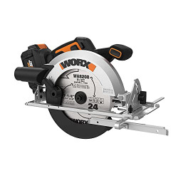 Worx Nitro WX520L 20V Power Share 4.0Ah 7.25  Cordless Circular Saw with Brushless Motor