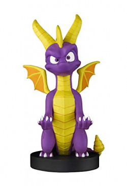 Exquisite Gaming: Spyro Cable Guy, Holds PlayStation and Xbox Game Controllers, Stands 8'' Tall, Comes with a 2M Cable for Charging your Device, Works with all Smart Phones