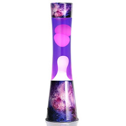AHCCSD Lava Lamp,16 Inch Big Lava Lamps-Decal Base Colormax Galaxy with White Wax in Purple Liquid Motion Lamps for Adults Kids-Home Office Decor Great Gift for Women Girls.Glaxey