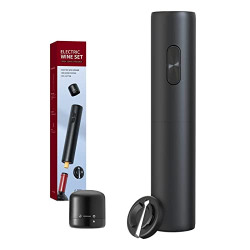 AREYCVKElectric Wine Bottle Openers, Wine Electric Opener,Wine opener battery operated with Foil Cutter wine Stoppers to Best Gift for friends