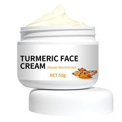 Turmeric Moisturizer Face Cream for Women Natural Moisturizing Rejuvenating Lifting Firming Pore Refining Bright Skin Facial Cream