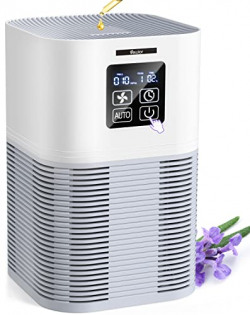 Air Purifier, Home Air Cleaner For Bedroom Large Room up to 600 sq.ft, VEWIOR H13 True HEPA Air Filter with Fragrance Sponge 6 Timer Settings Quiet Air Purifiers for Pets Dander Odor Dust Smoke Pollen