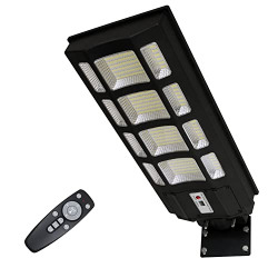 Solar Street Light,400W Solar Street Lights Outdoor Dusk to Dawn Motion Sensor with Remote Control IP67 Waterproof Solar Outdoor Light for Parking lot Backyard Street Garden etc