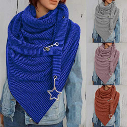 Scarfs for Women Solid Color Fashion Scarf Casual Retro Multi-Purpose Female Shawl Scarf Scarf