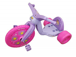 The Original Big Wheel, Pink-Purple, Giant 16  Wheel Ride On Tricycle, 3 Position Seat - Trike Grows with Child, Kid Powered Pedal Bike, 50th Year, Sit Down Riding Around Outdoor Toy, Ages 3-8 (19060)