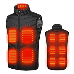 Winter Dual Control Heating Vest, Constant Temperature Heating Vest, Common Electrical Heating Vest of Men and Women