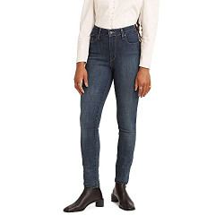 Levi's Women's Plus-Size 721 High Rise Skinny Jeans, Blue Story (Waterless), (US 24) 39 Regular