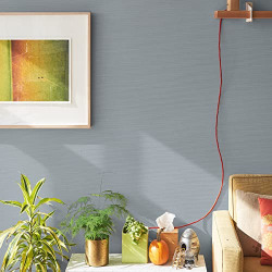 Solid Grey Wallpaper Self-Adhesive Contact Paper Grey Peel and Stick Wallpaper 15.7x 118 Matte Grey Textured Vinyl Film Removable Thicken Paper for Cabinet Shelf Liner Wall Backdrop