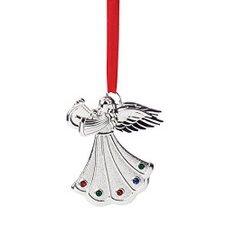 Lenox Jeweled Angel Ornament, 0.12, Multi