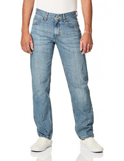 Lee Men's Regular Fit Straight Leg Jean, Wylie, 30W x 36L