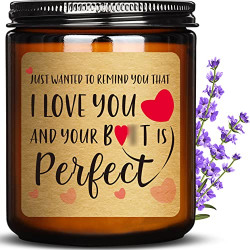 Gifts for Him Her,Gift Scented Candles 7oz,Funny Stocking Stuffers for Men Women,Valentines Day Love Gifts for Him Her,Anniversary Romantic Gifts for Husband Wife,Boyfriend Girlfriend Birthday Gifts