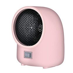 Kadlawus Mini Table Top Heater Portable Space Heater Home Small Sun Quiet Desktop Heater Hot Fan Speed Heating Overheat Protection 110V