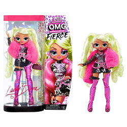 LOL Surprise OMG Fierce Lady Diva 11.5  Fashion Doll with X Surprises Including Accessories & Outfits, Holiday Toy, Great Gift for Kids Girls Boys Ages 4 5 6+ Years Old & Collectors