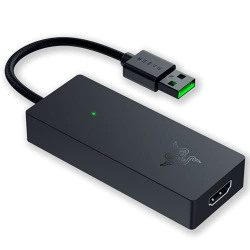 Razer Ripsaw X USB Capture Card w/ Camera Connection: 4K 30FPS - OBS & Streamlabs Compatible - for Streaming, Gaming, Video Conference, Zoom, Teams - HDMI 2.0 & USB 3.0 - Compact Design - Plug & Play