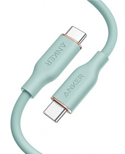 Anker USB-C to USB-C Cable, 643 Cable 100W 3ft, USB 2.0 Type C Charging Cable Fast Charge for MacBook Pro 2020, iPad Pro 2020, iPad Air 4, iPad Mini 6, Galaxy S21, Pixel, Switch (Mint Green)