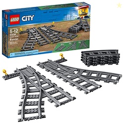 LEGO City Trains Switch Tracks 60238 Building Toy Set for Kids, Boys, 