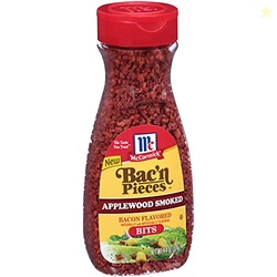 McCormick Bac'n Pieces Applewood Smoked Bacon Flavored Bits, 4.4 oz (P