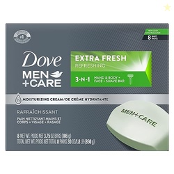 DOVE MEN + CARE 3 in Cleanser for Body, Face, and Shaving 1 Bar 3.75 o