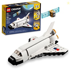 LEGO Creator 3 in 1 Space Shuttle Toys - Space Toys Building Set for B