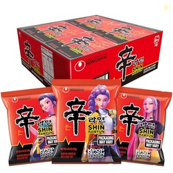 Nongshim Shin Ramyun Noodles, Spicy Korean Signature Instant Ramyun, R