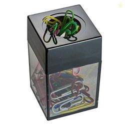Officemate Magnetic Paper Clip Dispenser, Holds 100 Paper Clips (Not I