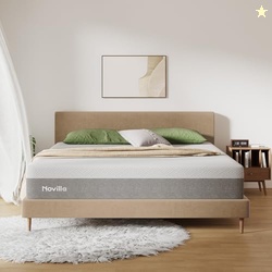 Novilla Bliss King Size Mattress, 12 Inch Gel Memory Foam King Mattres