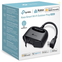 Kasa Apple HomeKit Outdoor Smart Plug, EP40A, 2 Sockets, No Hub Requir