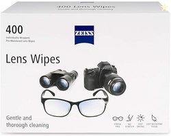 ZEISS Pre-Moistened Lens Cleaning Wipes, 400 Count